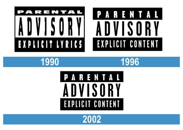 Parental Advisory Logo historia