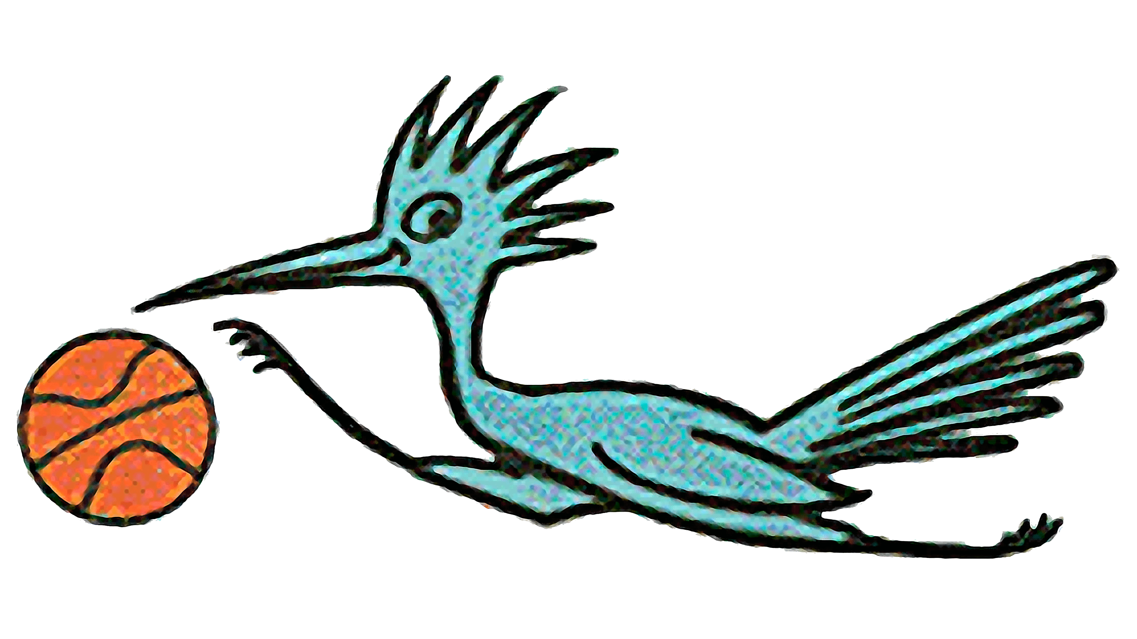 El ave azul fue el animal del primer logo de los Dallas Chaparrals (FOTOGRAFÍA gentileza 1000 marcas).