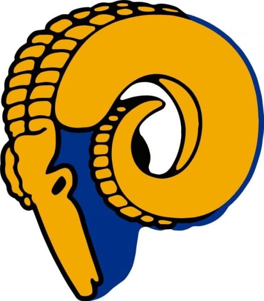 Los Angeles Rams Logo 1944