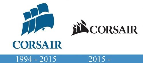 Corsair Logo history