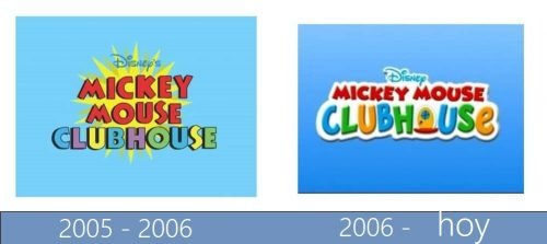 Mickey Mouse Clubhouse Logo historia