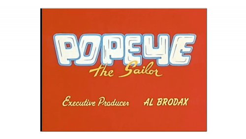 Popeye logo 1960