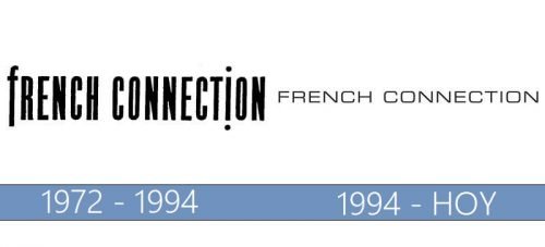 French Connection Logo historia 