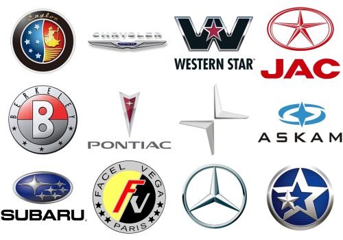 Car Badges With Stars