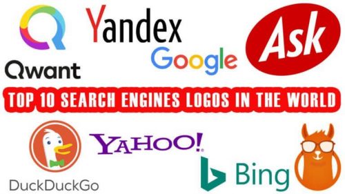 Los 10 mejores logos de motores de búsqueda del mundo