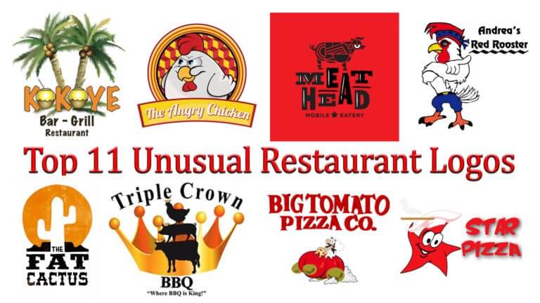 Los 11 logos de restaurante inusuales