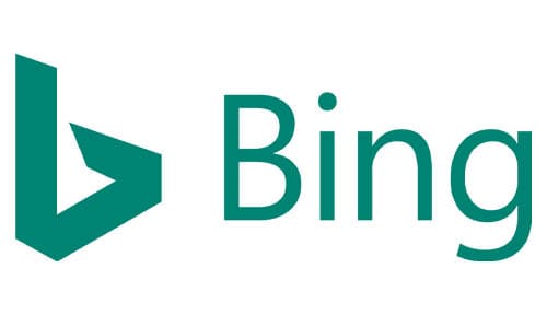 bing logo green