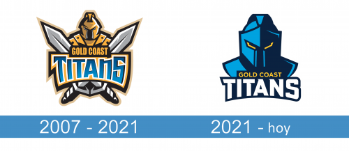 Gold Coast Titans Logo historia