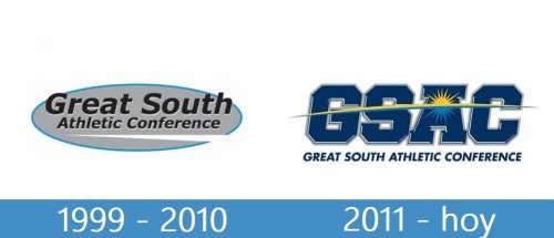 Great South Athletic Conference logo historia