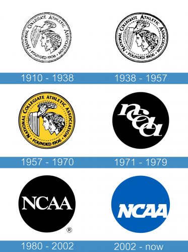 National Collegiate Athletic Association logo historia