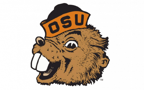 Oregon State Beavers logo 1973