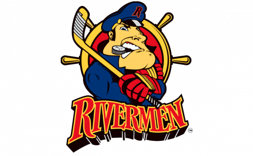 Peoria Rivermen Logo 1984