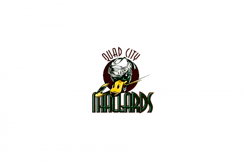 Quad City Mallards Logo 1995