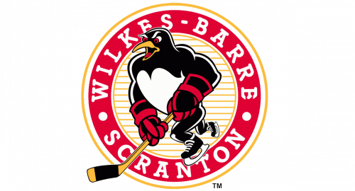Wilkes BarreScranton Penguins Logo 1999