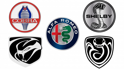 Logotipos de coche con serpiente