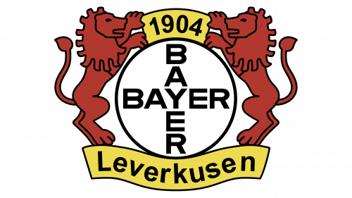 Bayer 04 Leverkusen Logo  1996