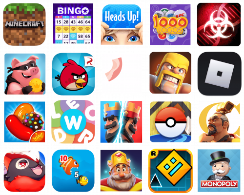 Best iOS Games Logos