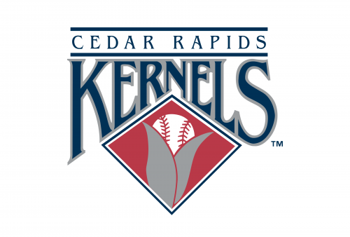 Cedar Rapids Kernels logo 1993