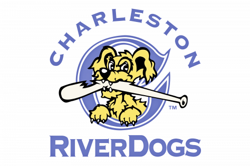 Charleston RiverDogs logo  1996