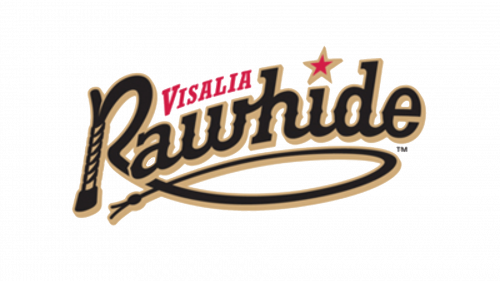 Visalia Rawhide Logo