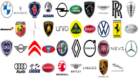 European Car Brands tumb