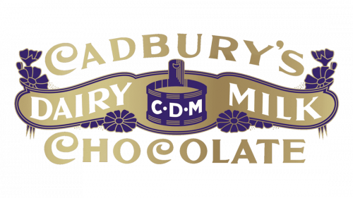 Cadbury Dairy Milk Logo 1915