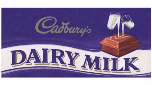 Cadbury Dairy Milk Logo 1991