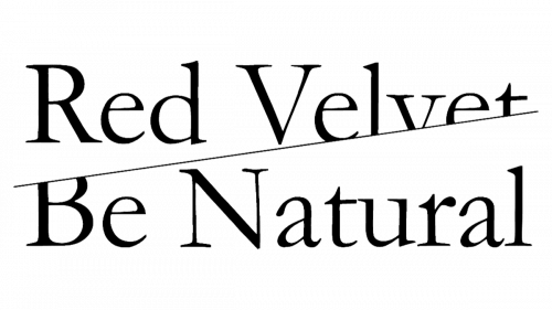 Red Velvet Logo  2014 Be Natural