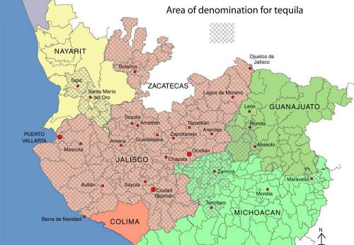 Where is tequila produced