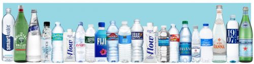 Types of bottled water 